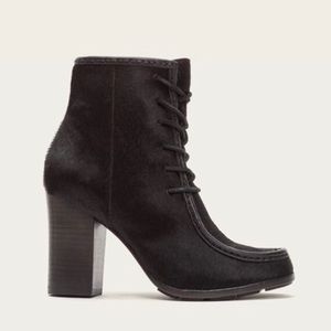 FRYE Parker Moc Short Booties Calf Hair